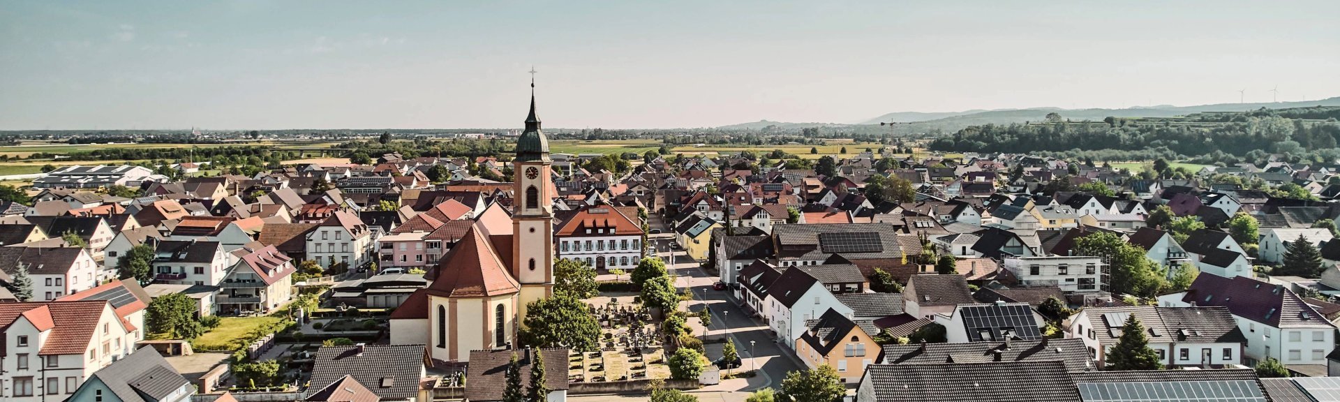Blick auf Ringsheim
